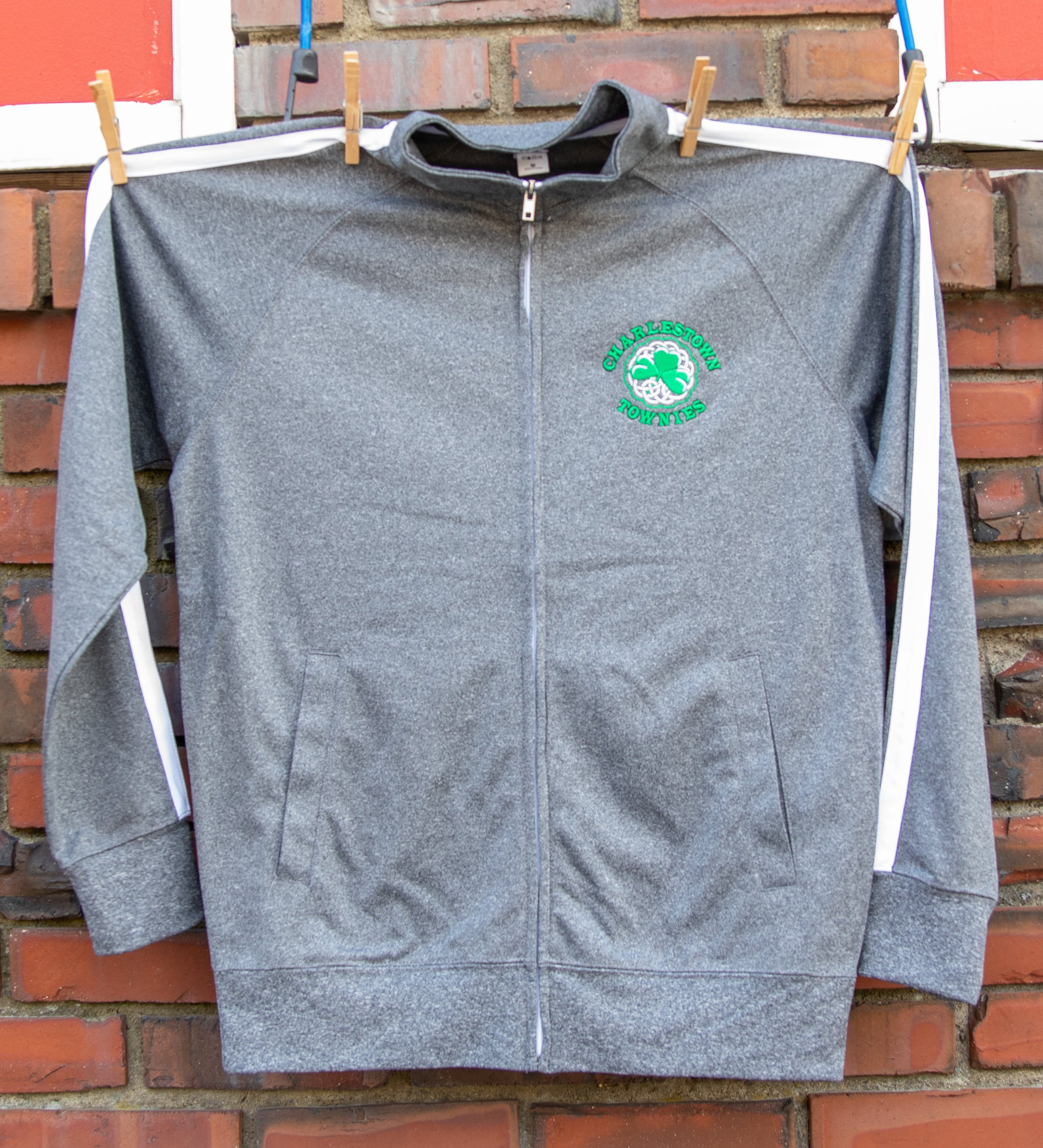 Celtic Knot Track Jacket - Gray | Townies Forever